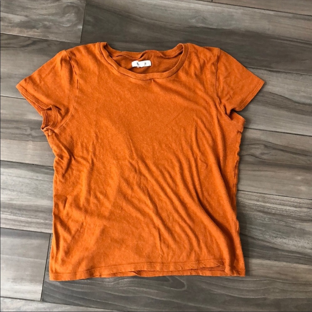 $3 for $12 Madewell Burnt Orange Tee